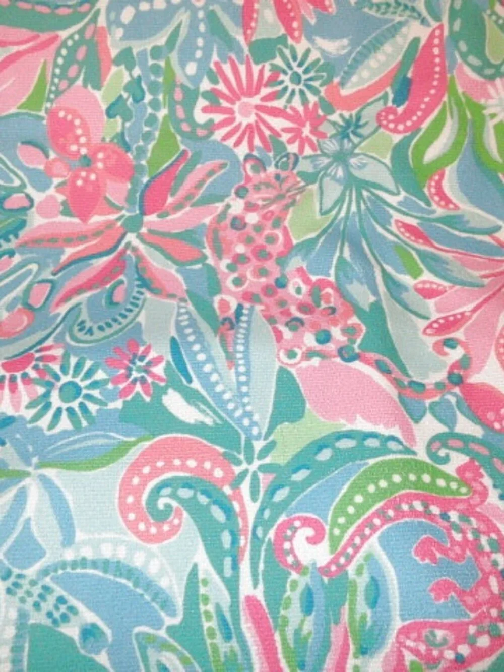 Lilly Pulitzer Jungle Animals Beach Towel Soft Microfiber Floral Lounge Bath NEW